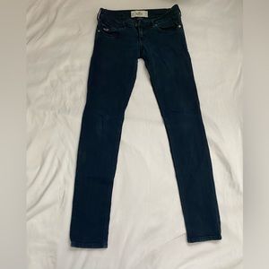 Dark Blue Hollister Skinny Jeans